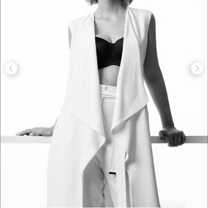 Marciano White Long Stylish Vest - Size M